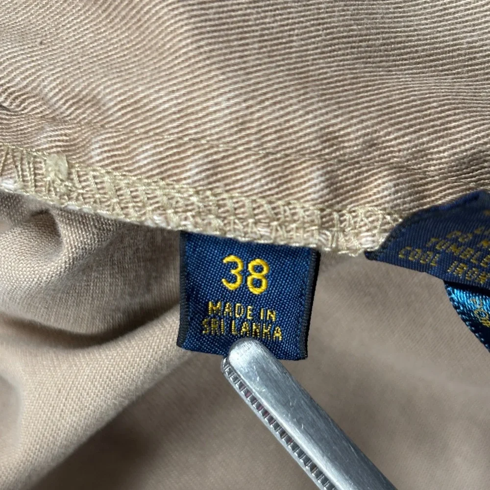 Polo Ralph Lauren Chino Shorts Mens 38 Tan Classic Fit 9